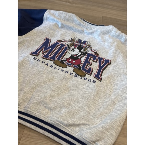 Gear For Sports Other - Vintage Mickey Mouse Varsity Bomber Jacket Gear For Sports Men's Size XL